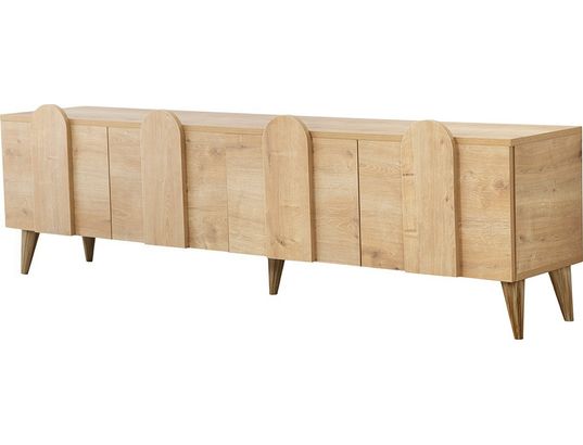 CONCEPT1 - Meuble TV New line chene saphir v2 180 x 35 x h50 cm