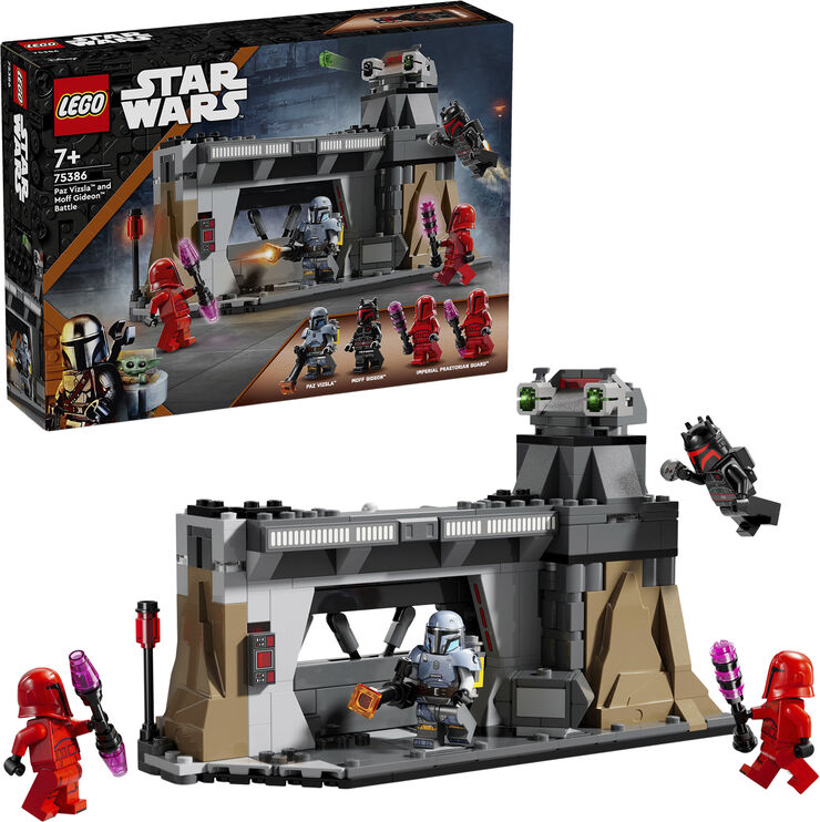 Lego Paz Vizsla og moff Gideons kamp