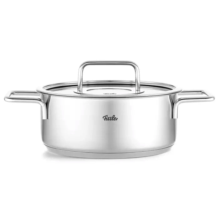 Fissler Pure Collection Pannenset met glazen deksel - 4 delig