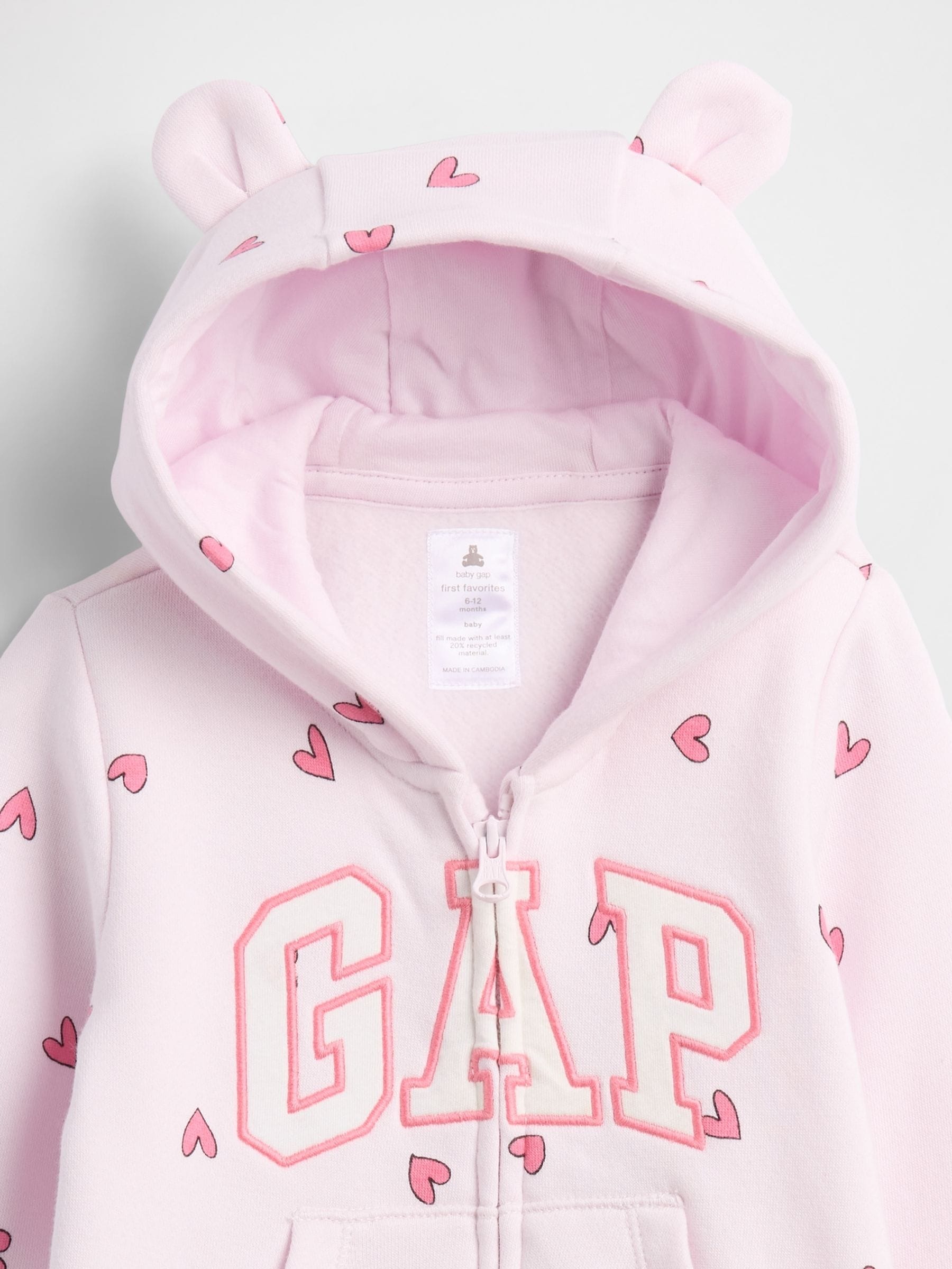 Zwart - Gap Logo Onesie All-in-one (0-12mnd)
