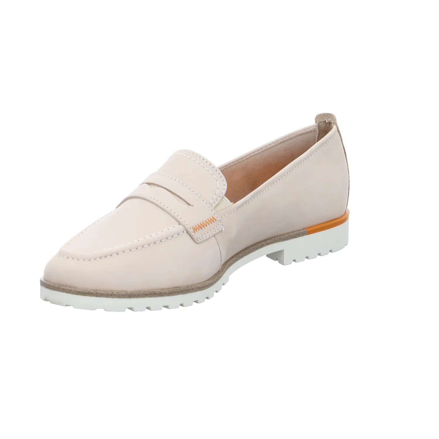 TAMARIS Slipper Beige Leder