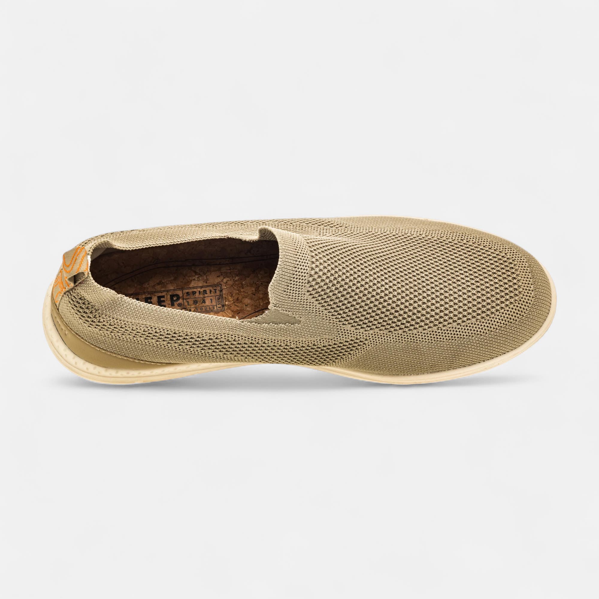 Baskets en toile Homme beige