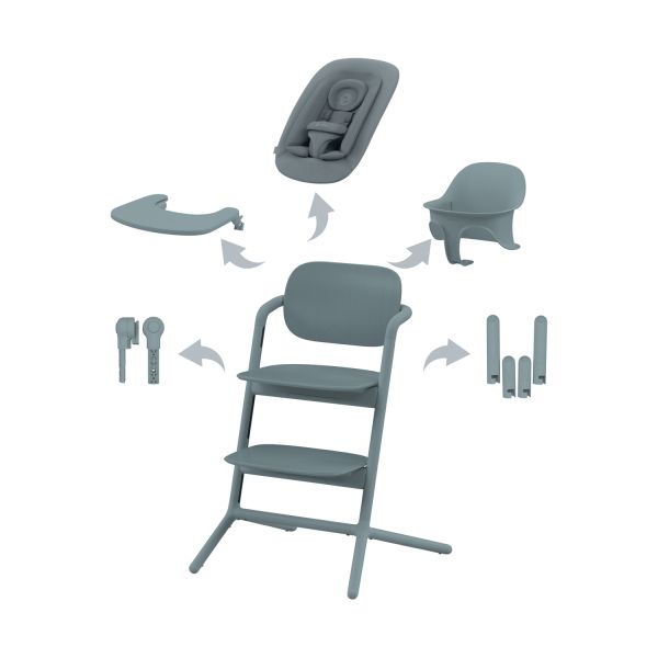Cybex Lemo 4-in-1 Kinderstoel - Stone Blue
