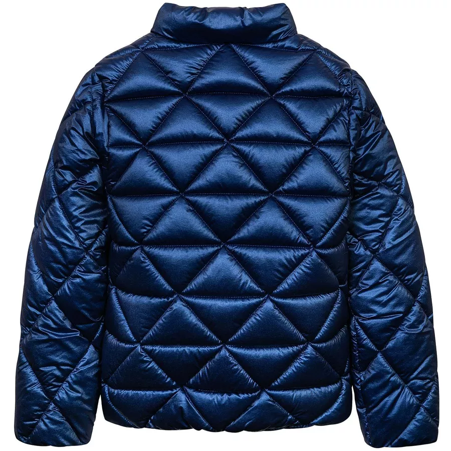 MINOTI Steppjacke mit Kapuze Dunkelblau