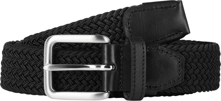 Jack & Jones JACSPRING WOVEN BELT NOOS Sort
