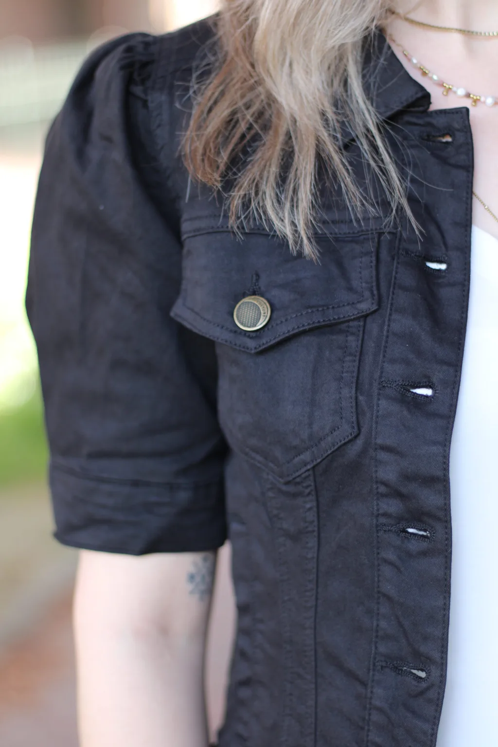 Culture - Bentha Short Sleeve Jacket - Black