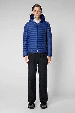 Save The Duck Jas Donald Donkerblauw D30650M-GIGA01-90025 kopen