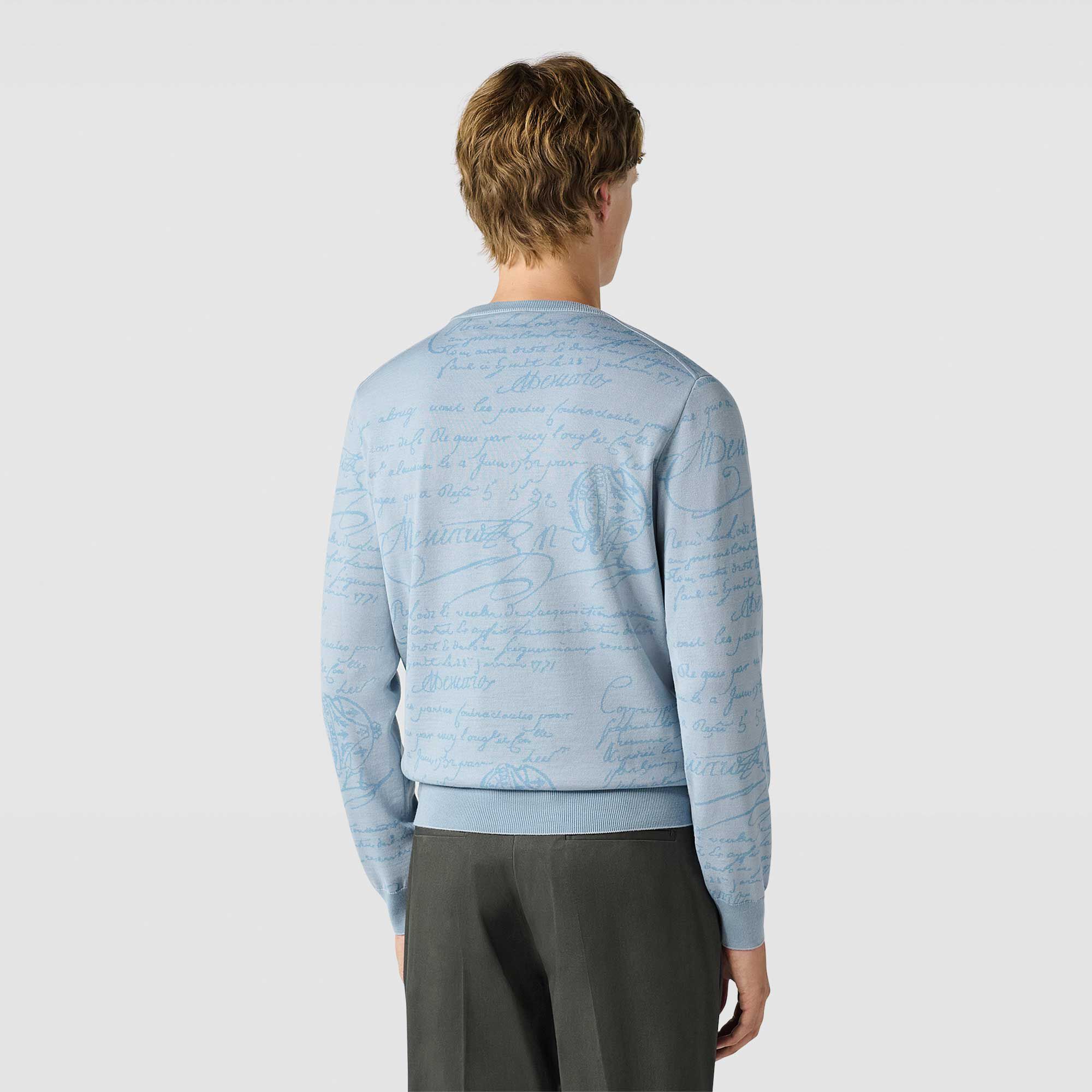 Pull En Laine Scritto