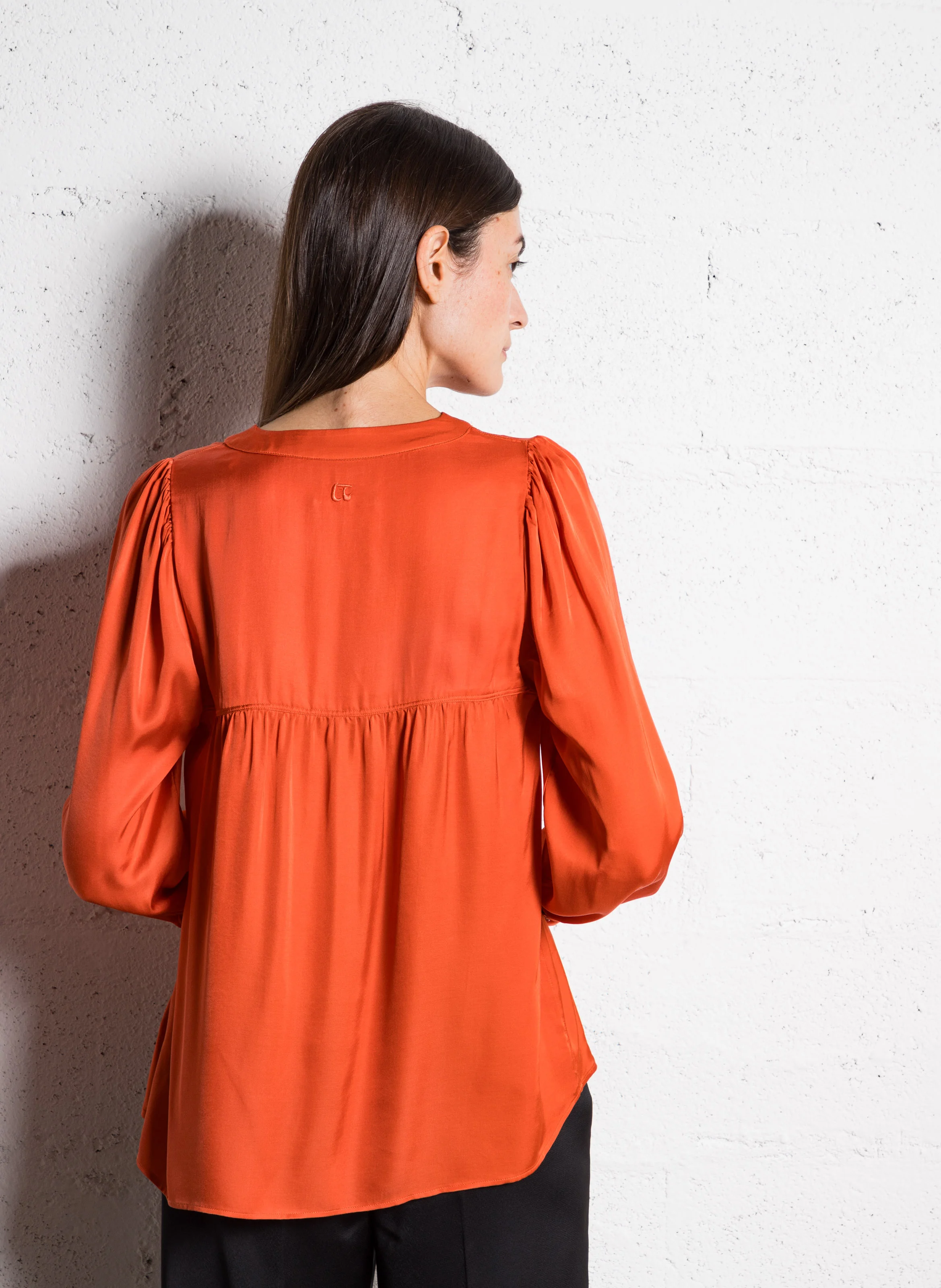 CHIMEL - Blouse col V| Multicolore