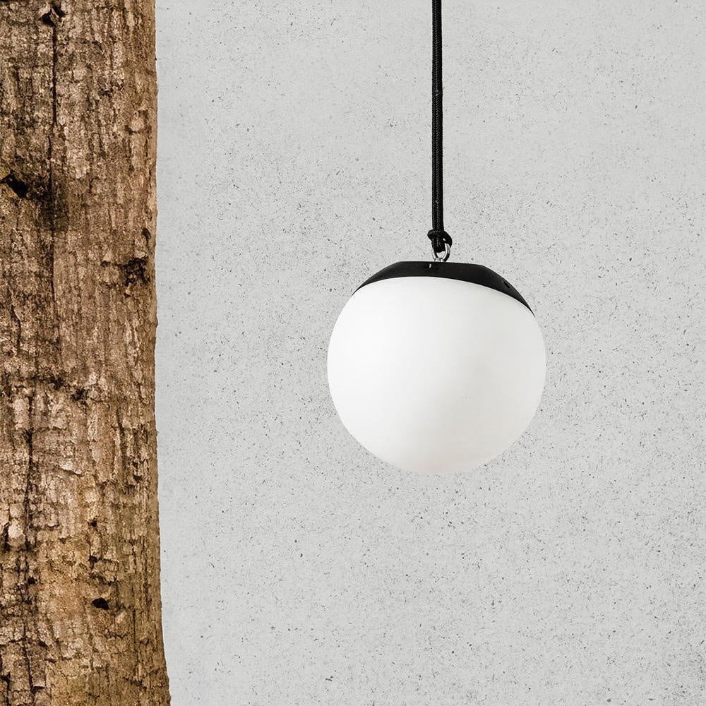 LED oplaadbare lamp Voila in wit en matzwart, 2W, IP44