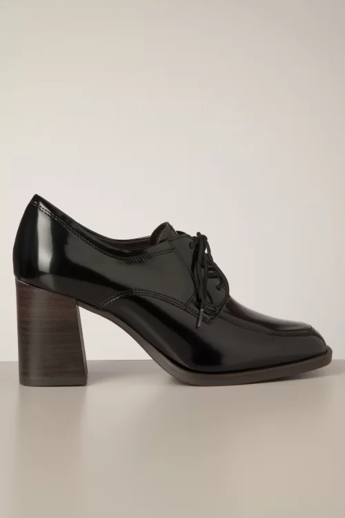 Tamaris Lesly Shoe Booties in lak zwart