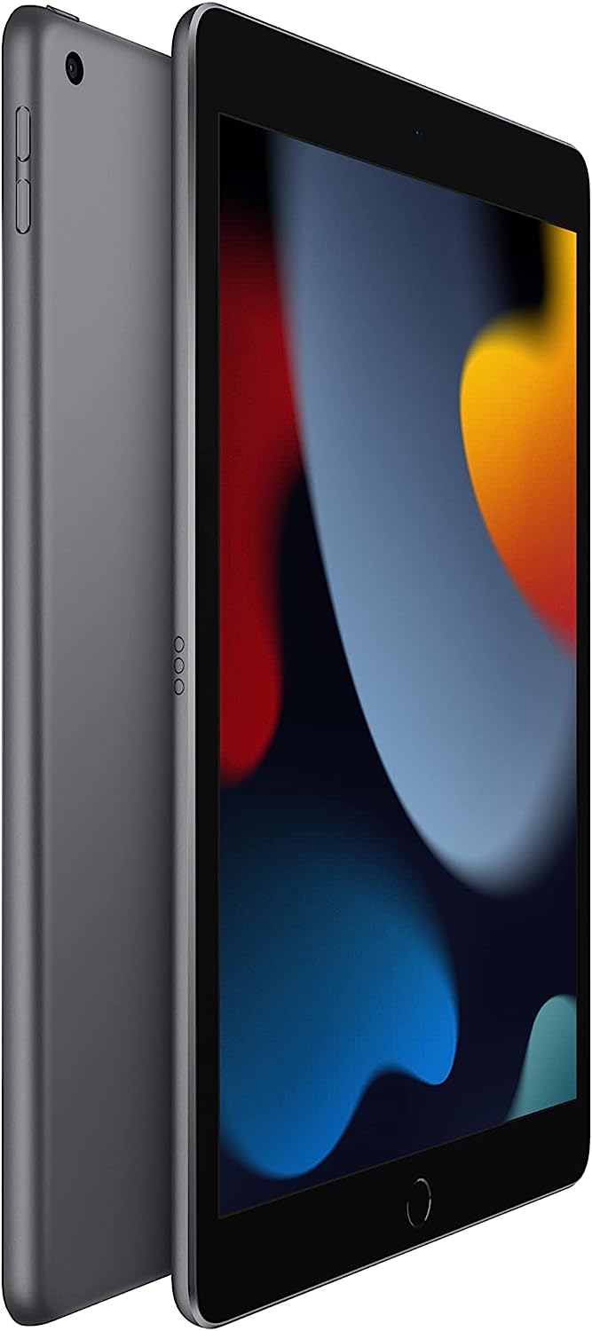 Apple iPad (9ª geração): com chip A13 Bionic, tela Retina de 10,2 polegadas, 64 GB ou 256 GB, Wi-Fi, câmera frontal de 12 MP e câmera traseira de 8 MP, Touch ID, bateria para o dia todo – Prateado