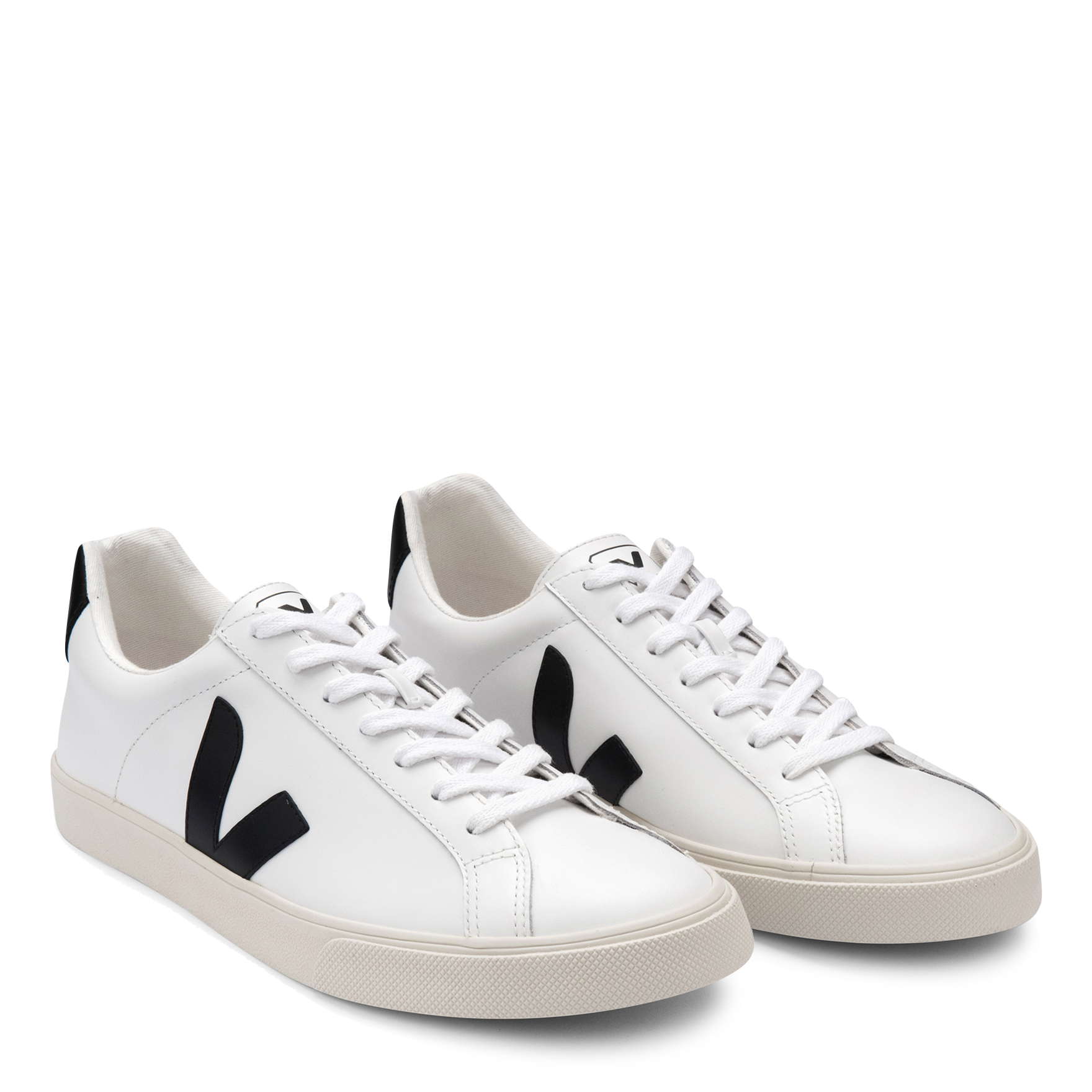 ESPLAR - Baskets basses en cuir | Blanc