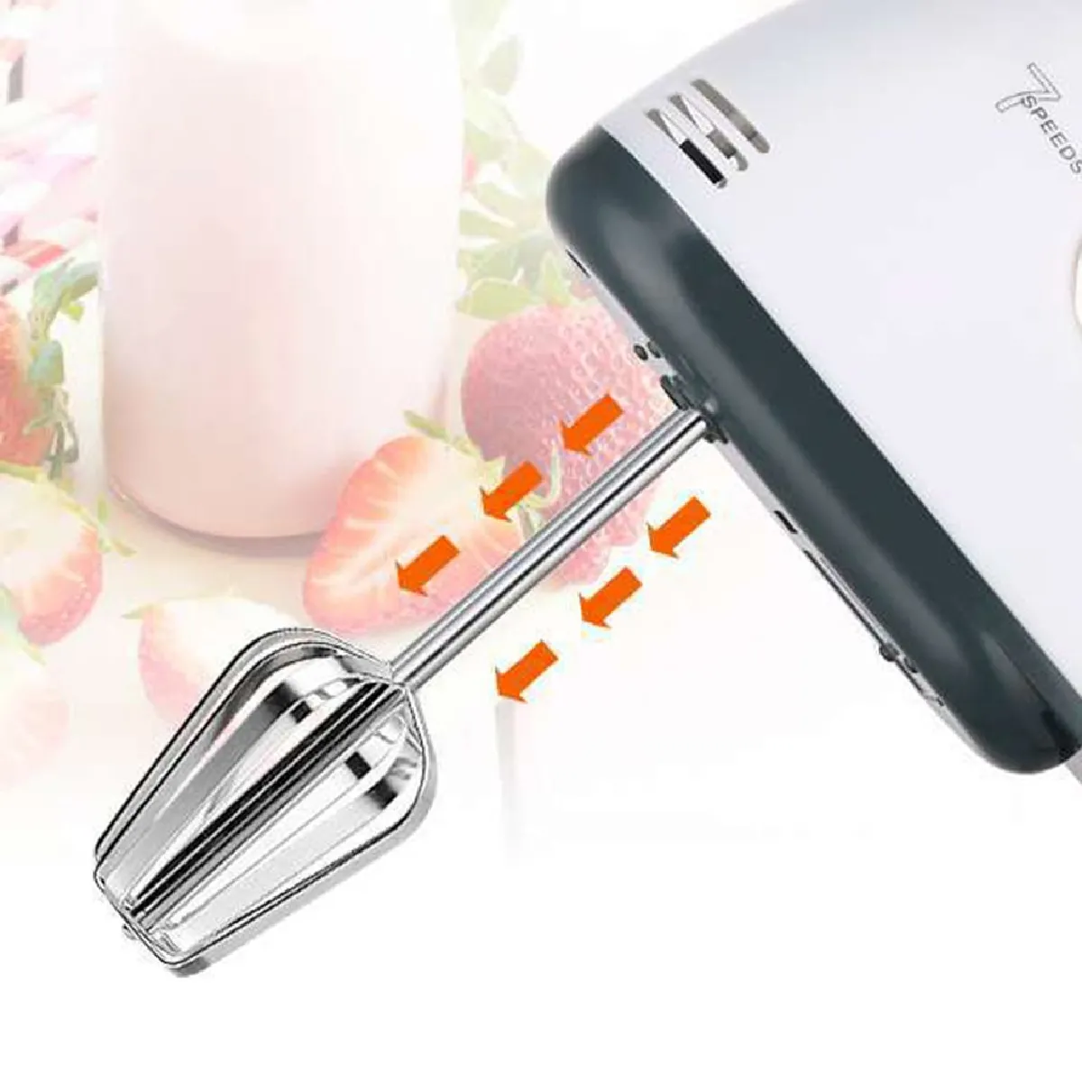 Universal Mélangeur multifonctionnel portable en acier inoxydable