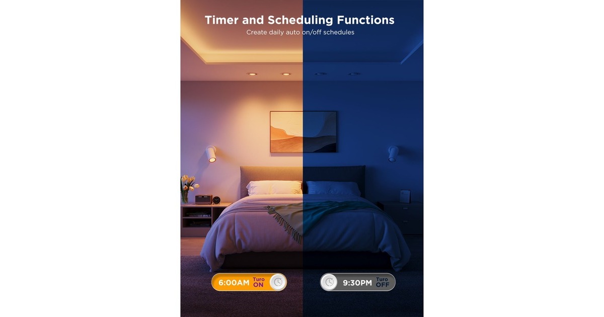 GoveeGU10 Wifi&BLE RGBWW Smart ledlamp  (2 stuks, 2.4 GHz wifi, Bluetooth)