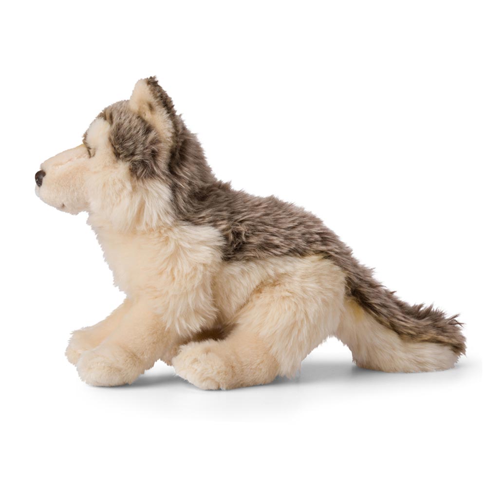 WWF - Plüschtier - Wolf (25) lebensecht Kuscheltier Stofftier Plüschfigur
