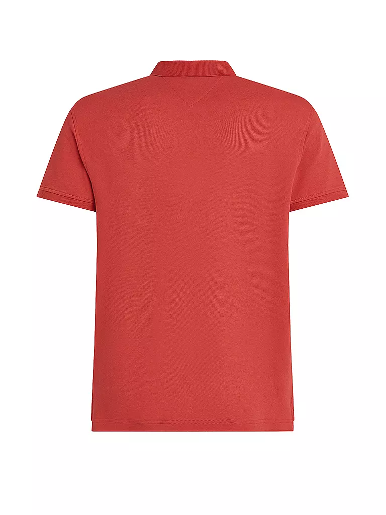 TOMMY HILFIGER Poloshirt Slim Fit rot