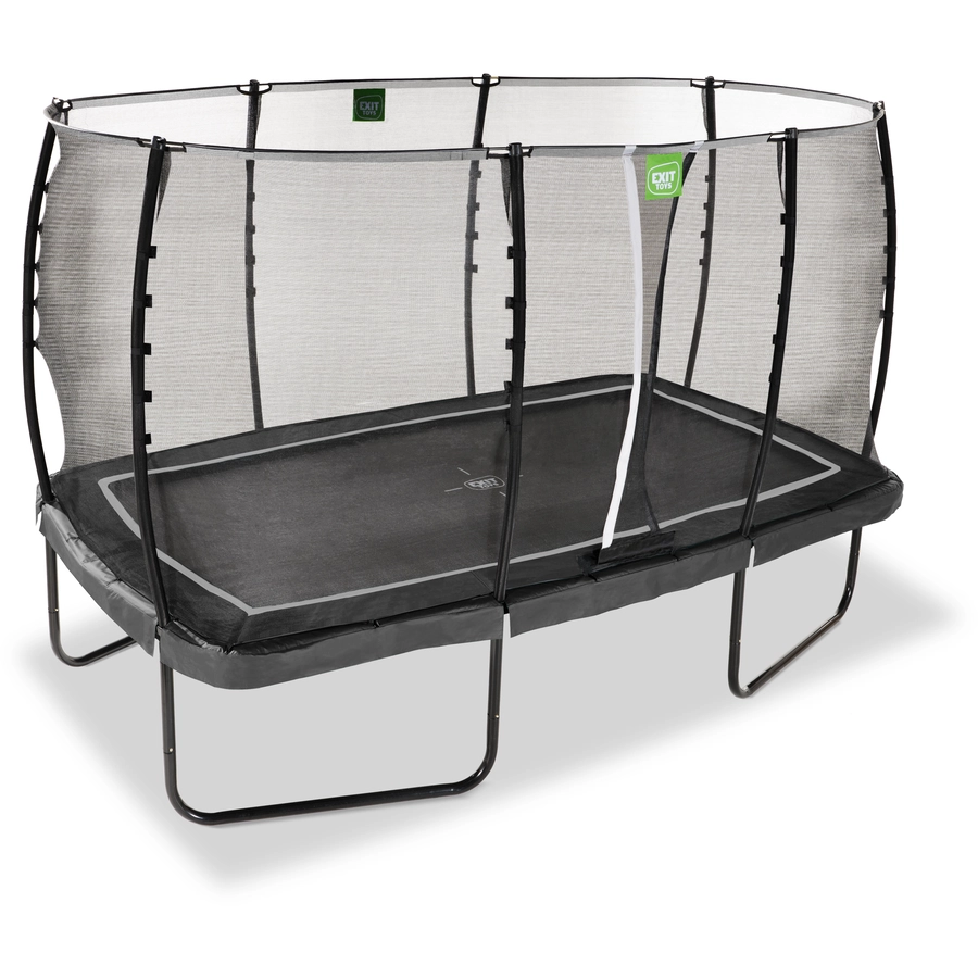 EXIT Allure Classic Trampolin 214x366cm - schwarz