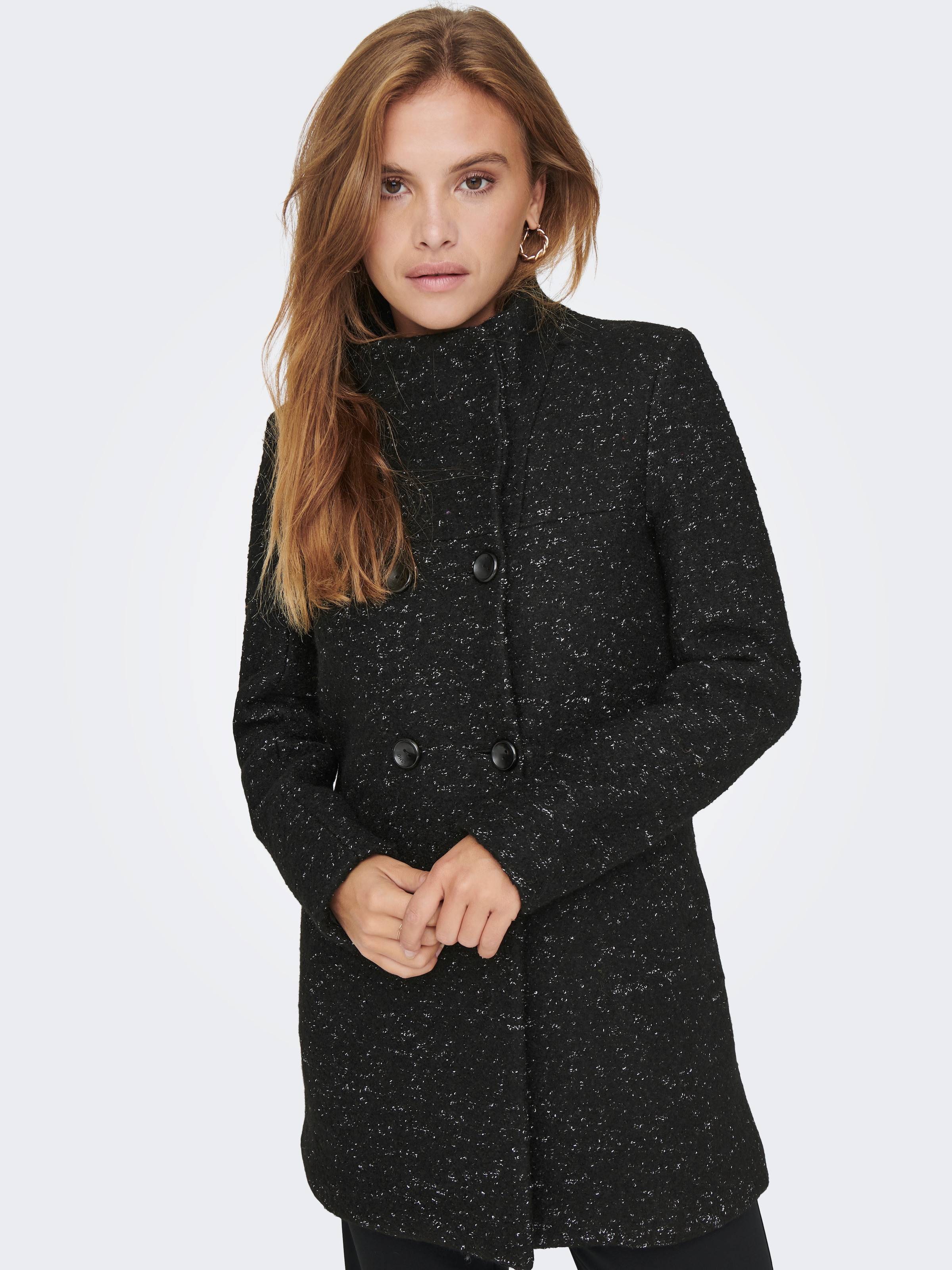 ONLY Langjacke »ONLNEWSOPHIA WOOL COAT OTW CC« mit Wolle
