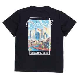 Original city tee - zwart