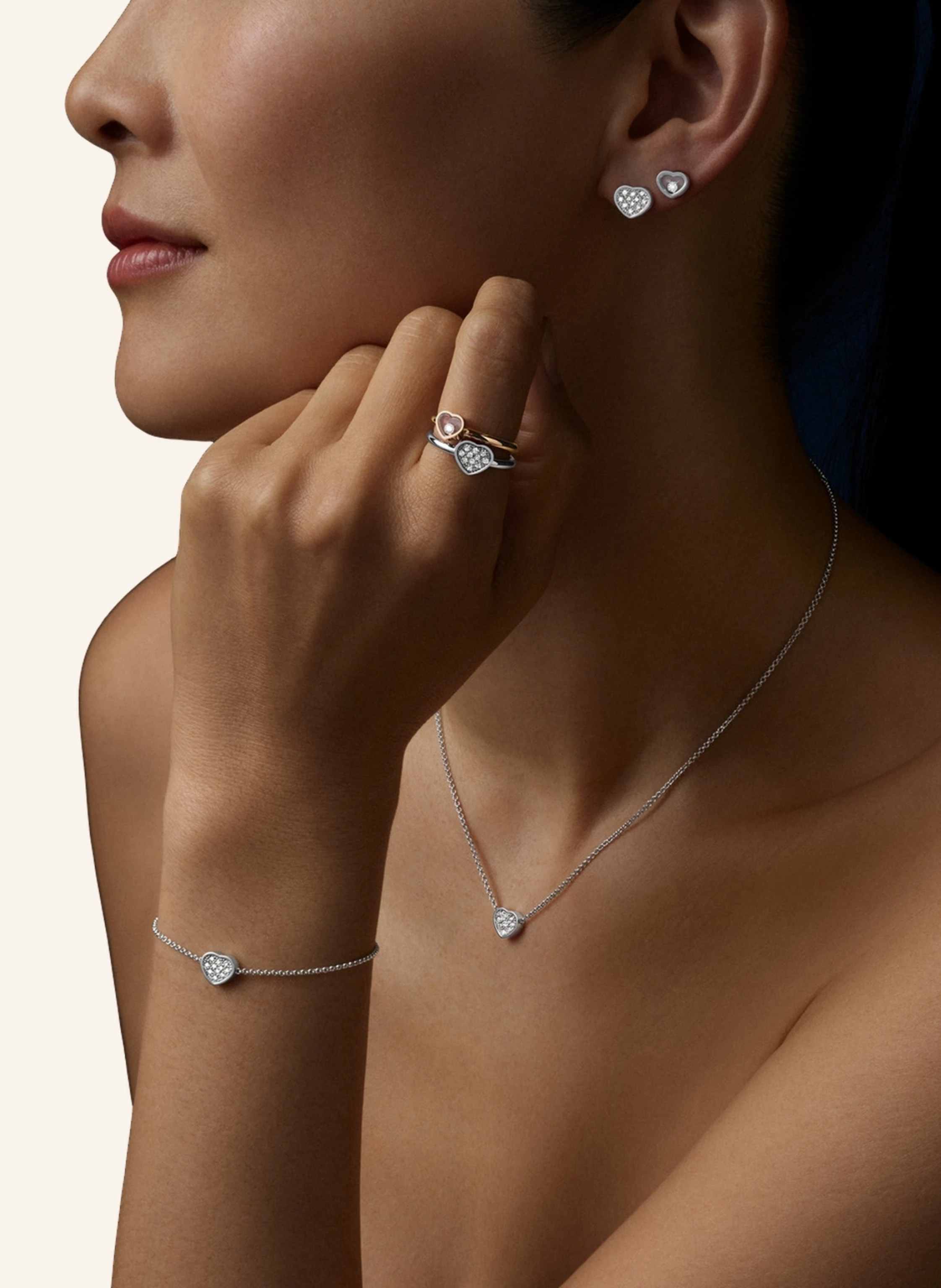 Chopard Einzelohrring MY HAPPY HEARTS