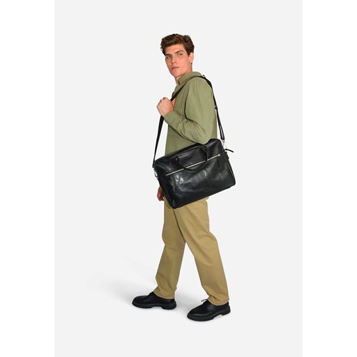 Adax Tobias Computertaske, Sort, Onesize