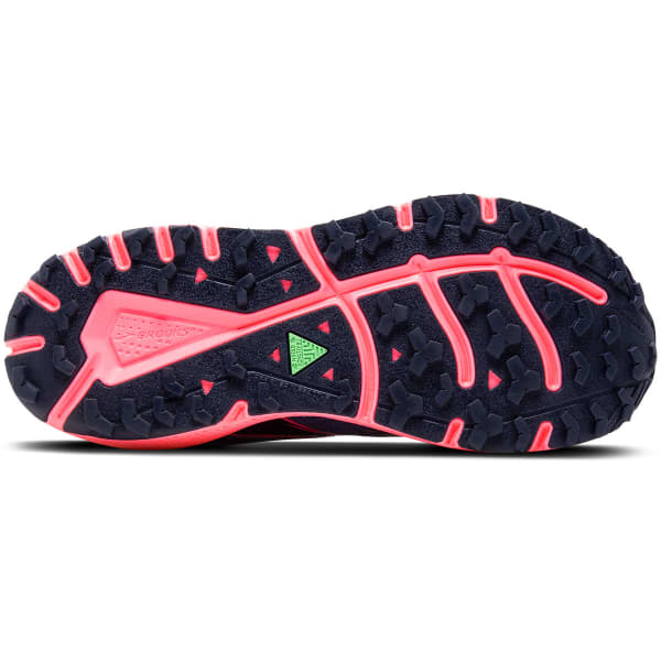 Chaussure trail BROOKS DIVIDE 5 GORE-TEX GREY BLUE/PINK/LIME