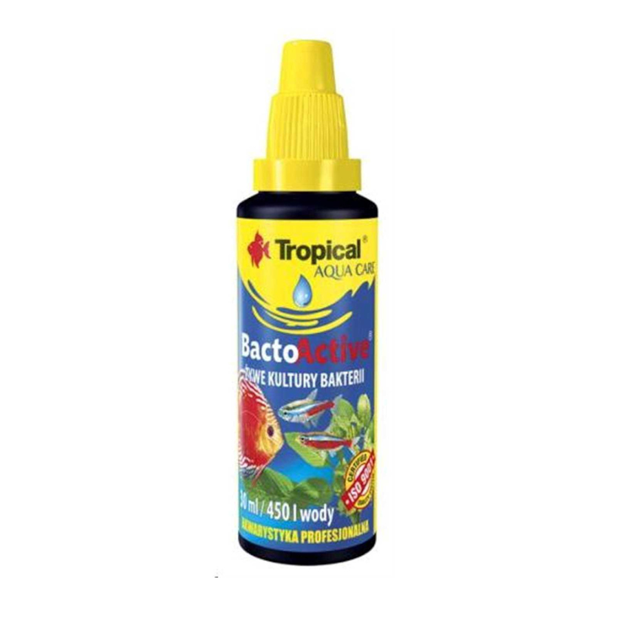Condicionador de água para aquário Tropical Aqua Care Bacto Active