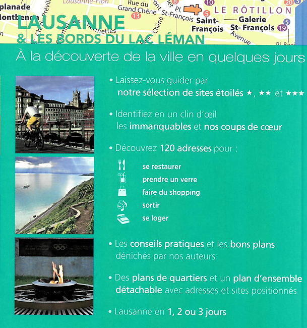 MICHELIN - WEEK END GENEVE LAUSANNE LAC LEMAN