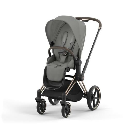 Poussette e-PRIAM Chrome Black Mirage Grey 2023 - CYBEX