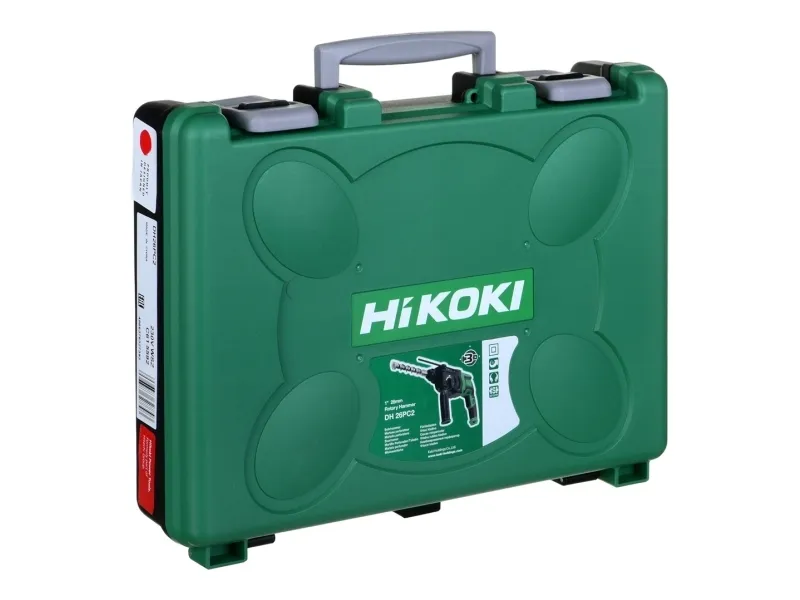 Hikoki DH26PC2, SDS-plus, Sort, Grøn, 2,6 cm, 1100 rpm, 2,9 J, 4300 IPM