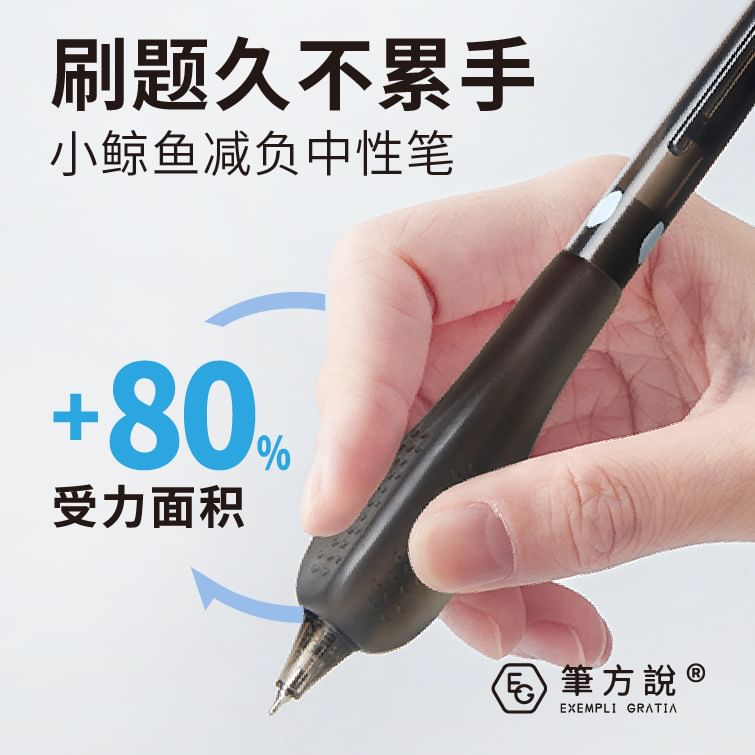 CaDarr - Pen met pengreep - 0,5 mm (verschillende uitvoeringen)