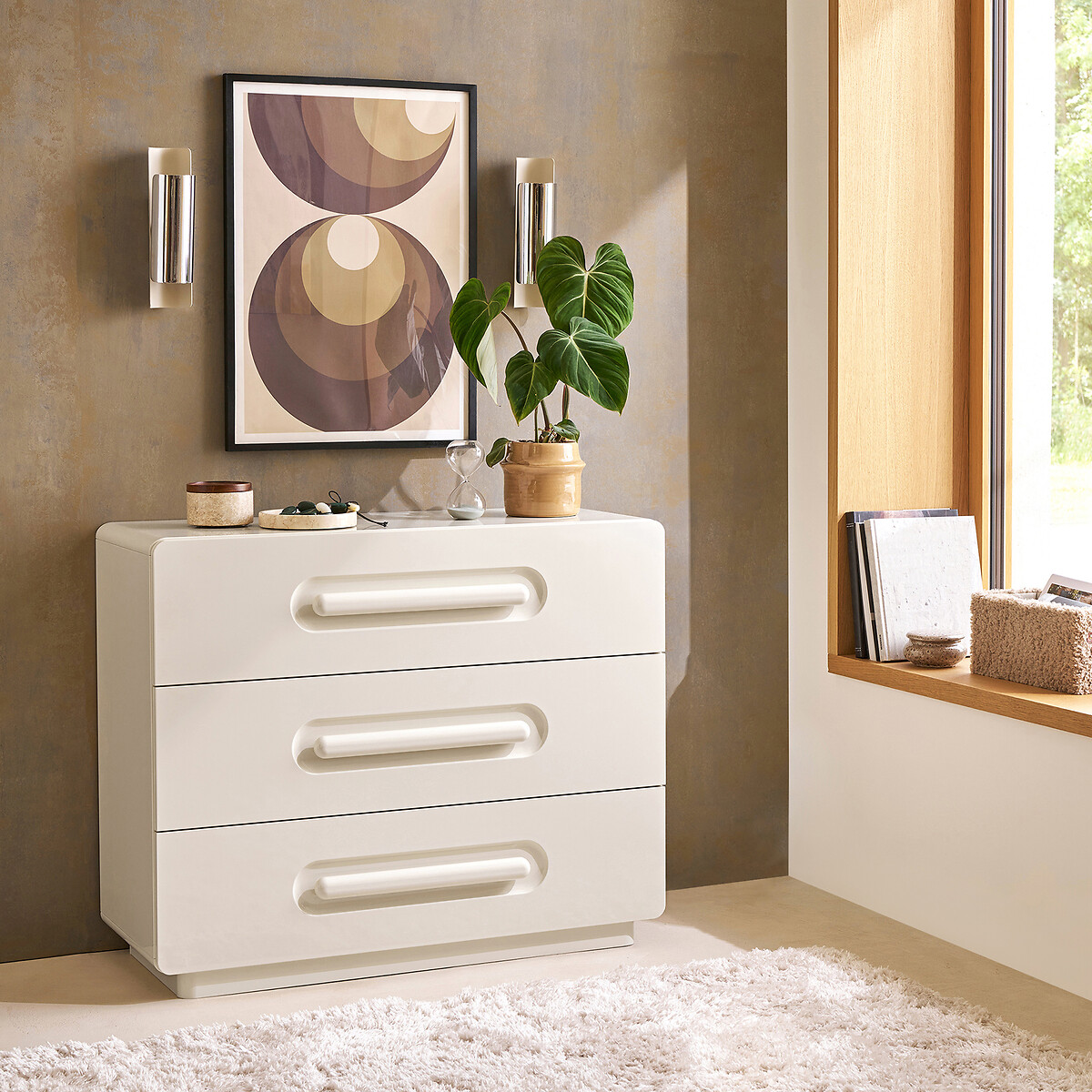 LA REDOUTE INTERIEURS<br>Moldura em madeira de pinho 50 x 70 cm, Pineta