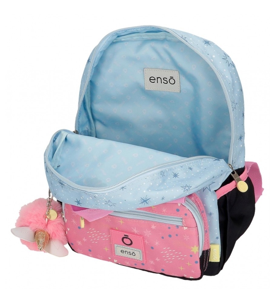 Enso Mochila Enso Dreams come true 28cm azul, rosa