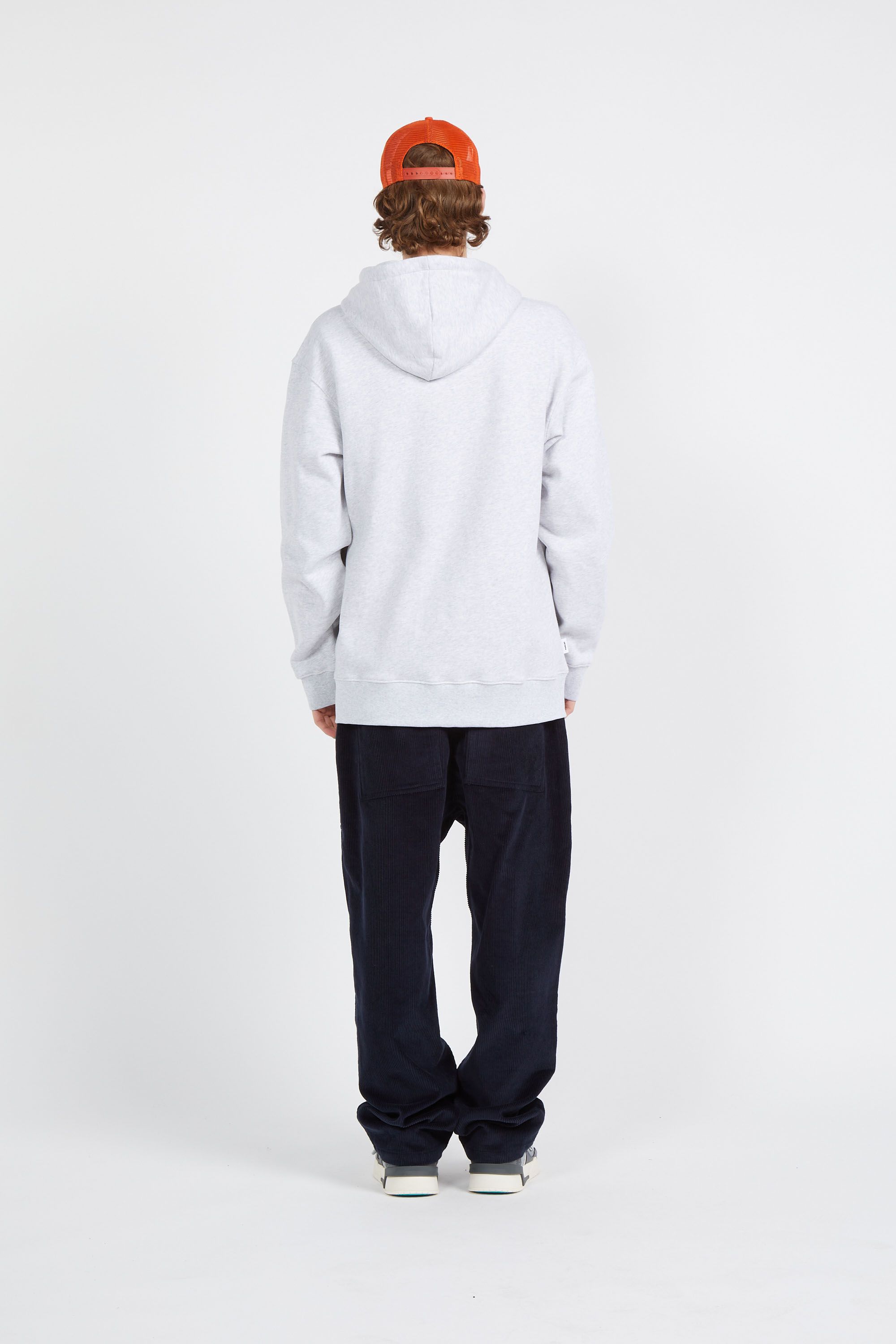 PARLEZ hoodie  Leaf Hood Heather Gris