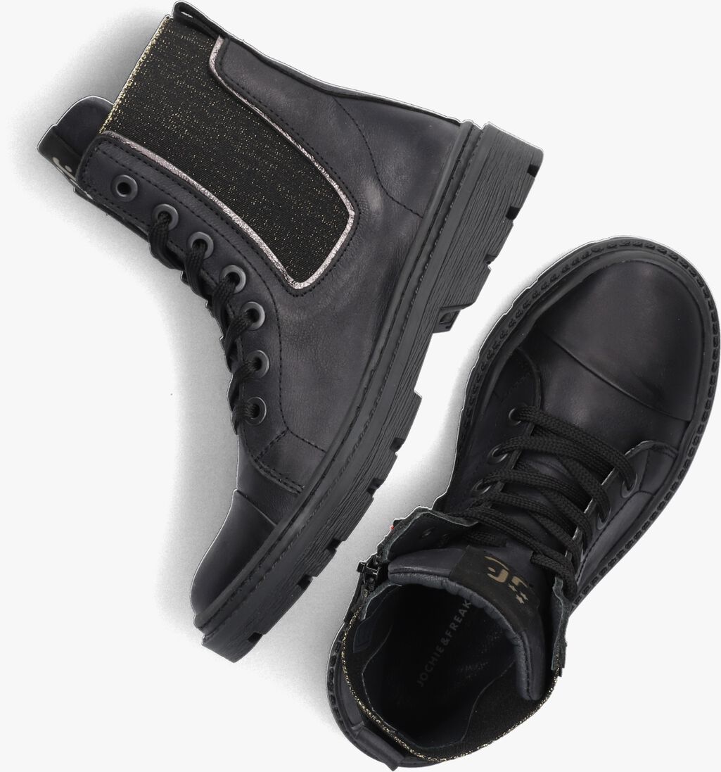 JOCHIE & FREAKS zwarte jochie & freaks veterboots bibi