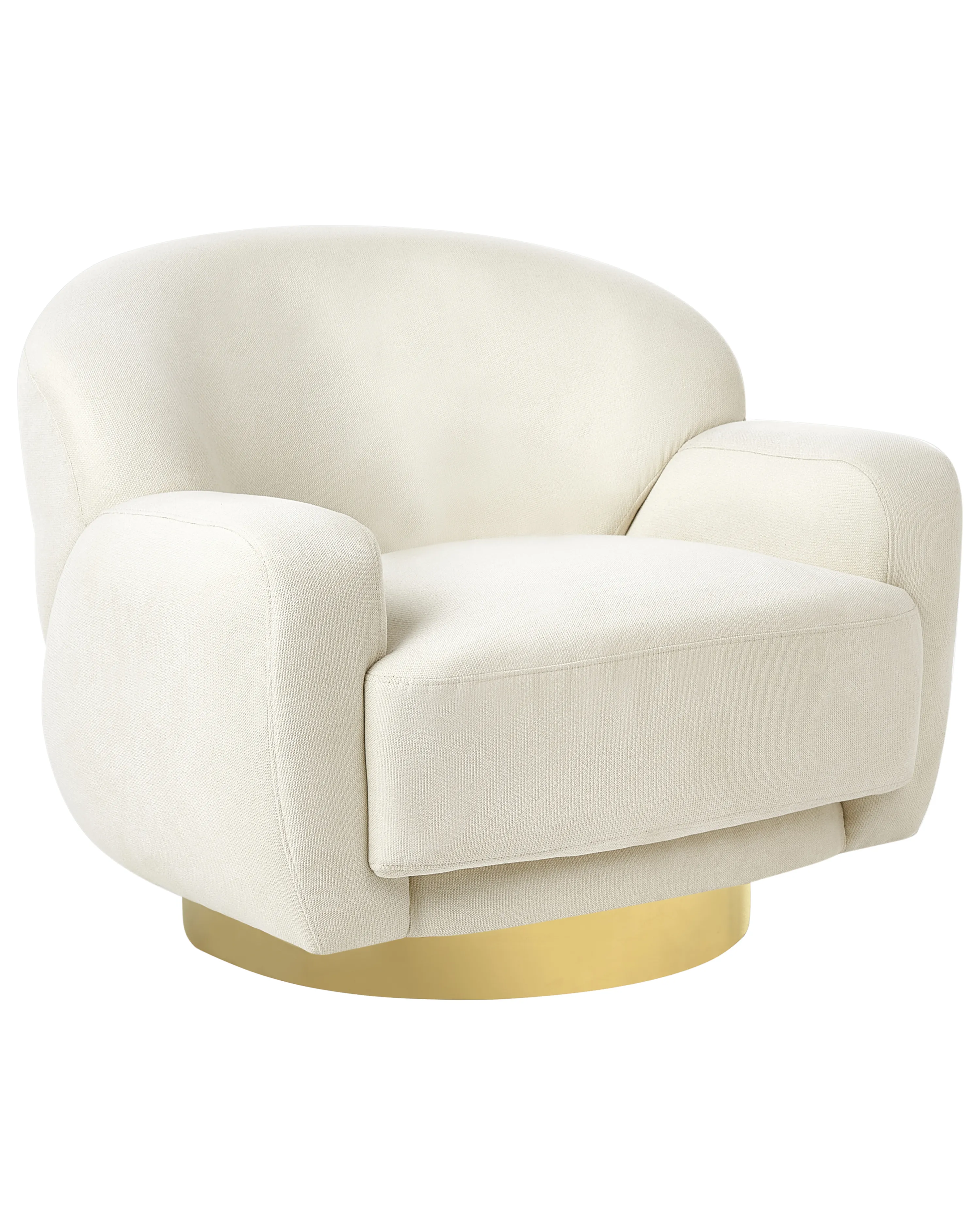 Fauteuil LEJRE Stof Lichtbeige