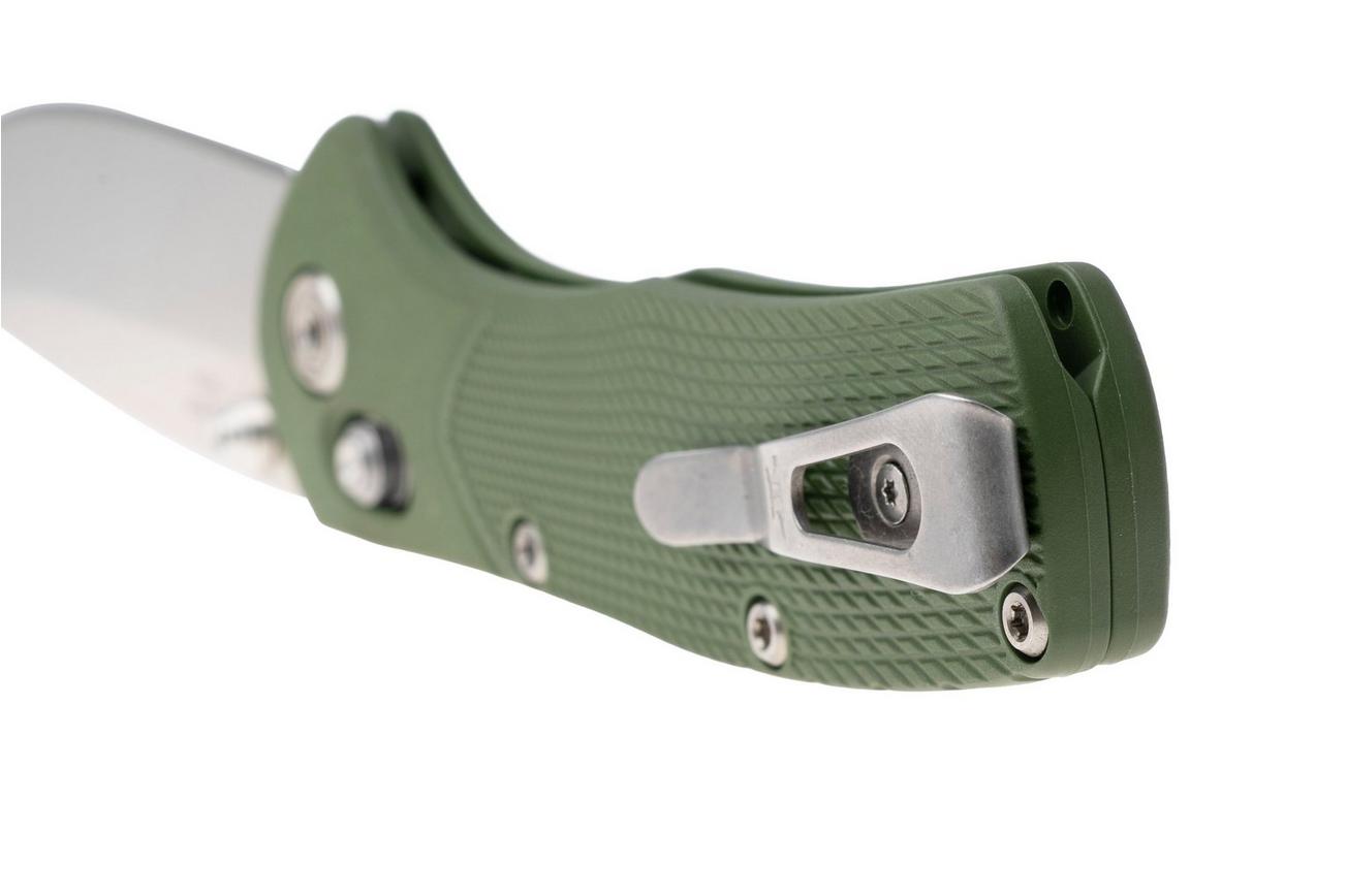 Buck 791 Range Pro 0791GRS1 Satin 154CM, Green FRN, zakmes