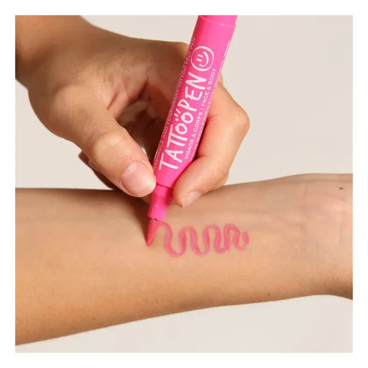 Nailmatic Kids Feutre de tatouage temporaire Tattoopen | Rose
