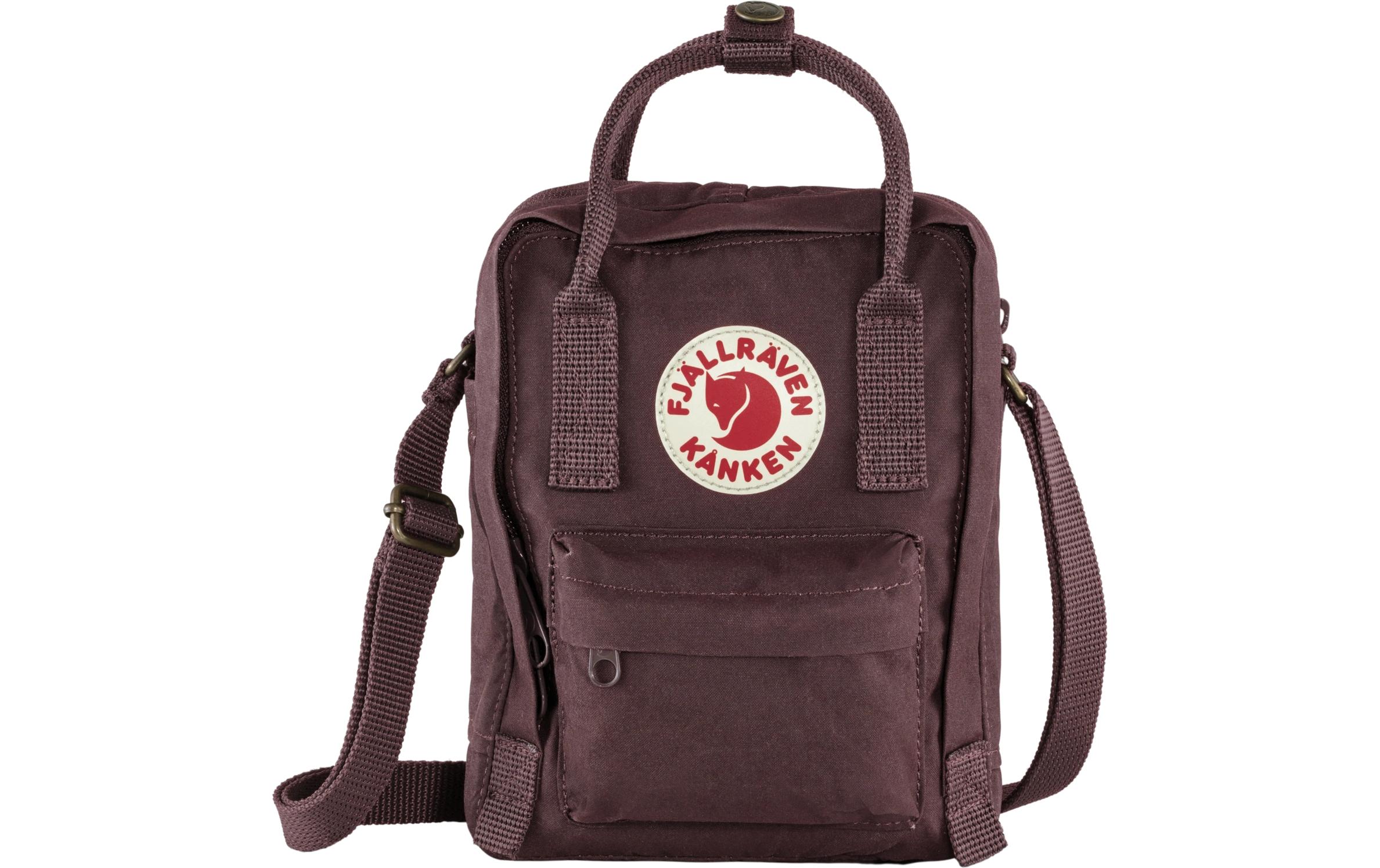 Umhängetasche Kanken Sling DunkelrotAlltag Handtasche