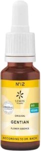 LEMON Bachblüten Gentian Nr. 12, 20 ml