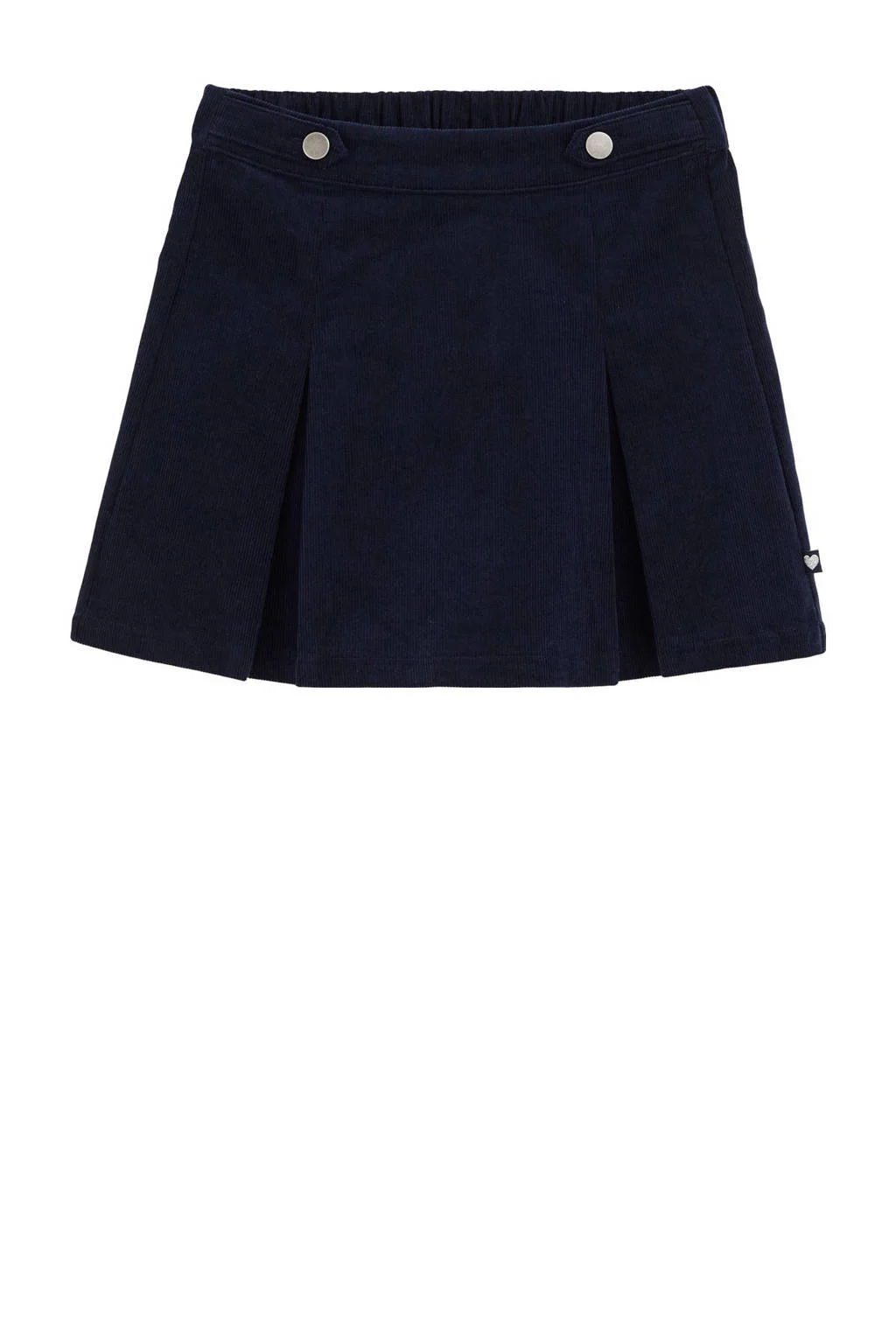 WE Fashion korte rok donkerblauw