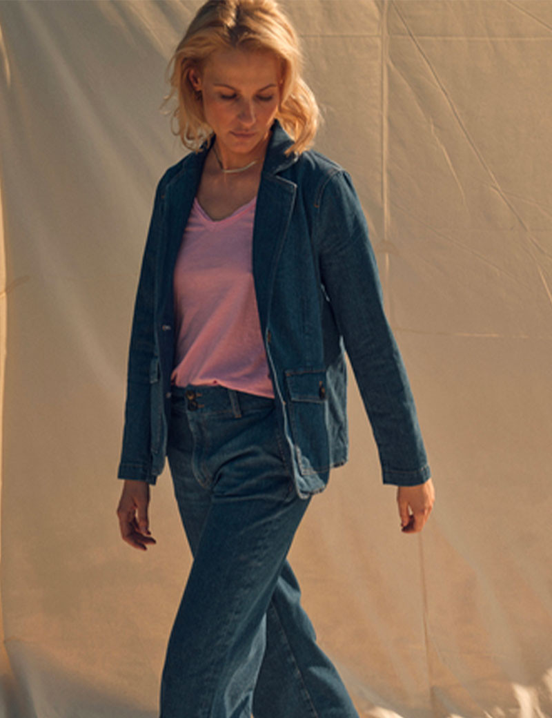 MOS MOSH BLAZER FEMME MARY DENIM