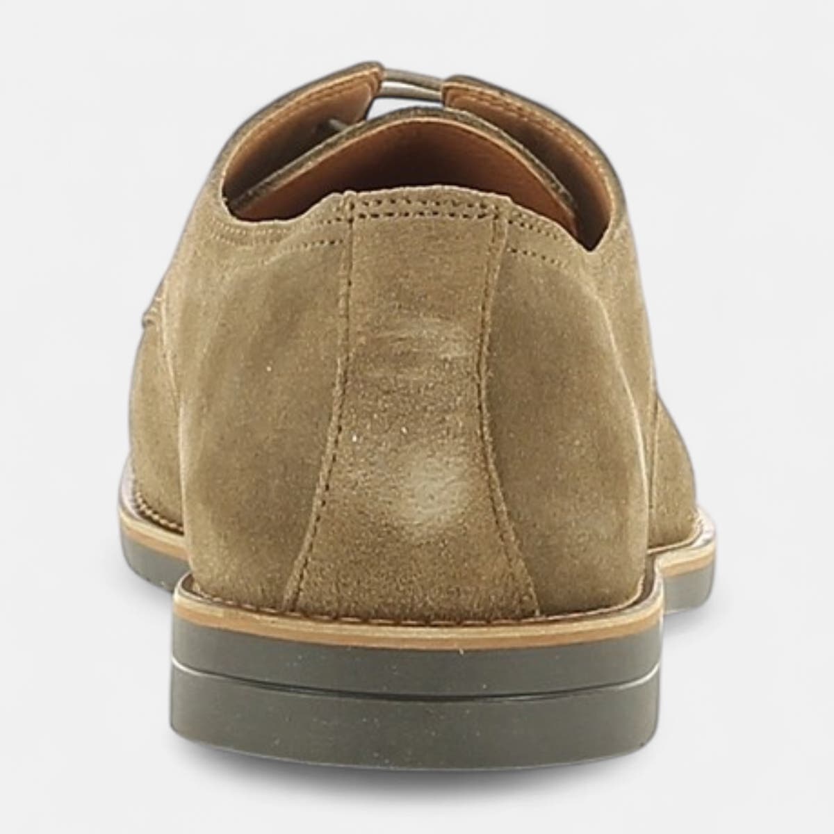 Derbies Homme en cuir taupe