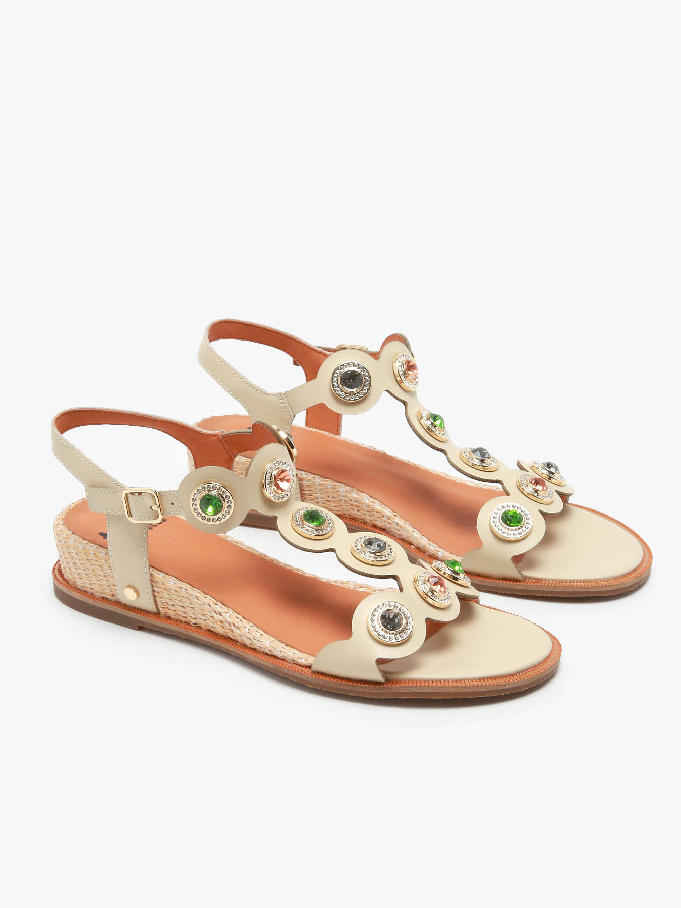 Sandales en cuir MAM'ZELLE
