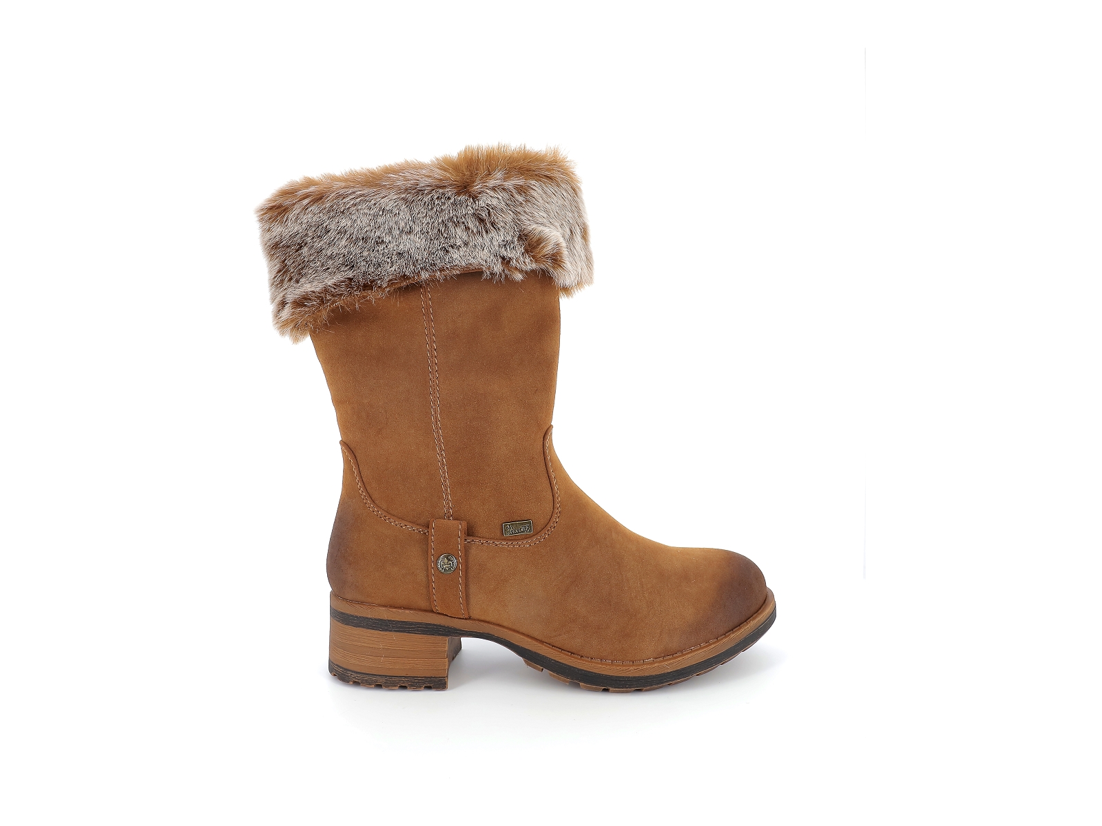 Rieker-96854 Synthétique Marron Moyen