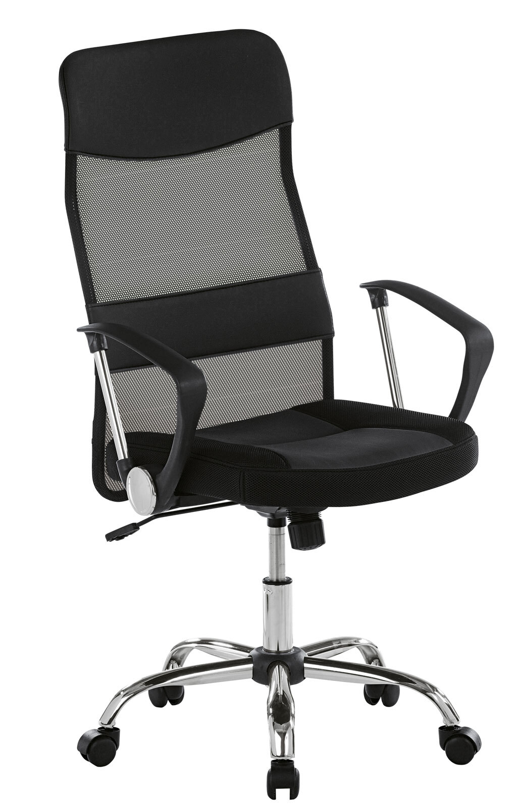 vito Chefsessel PRESTO Lederlook Schwarz