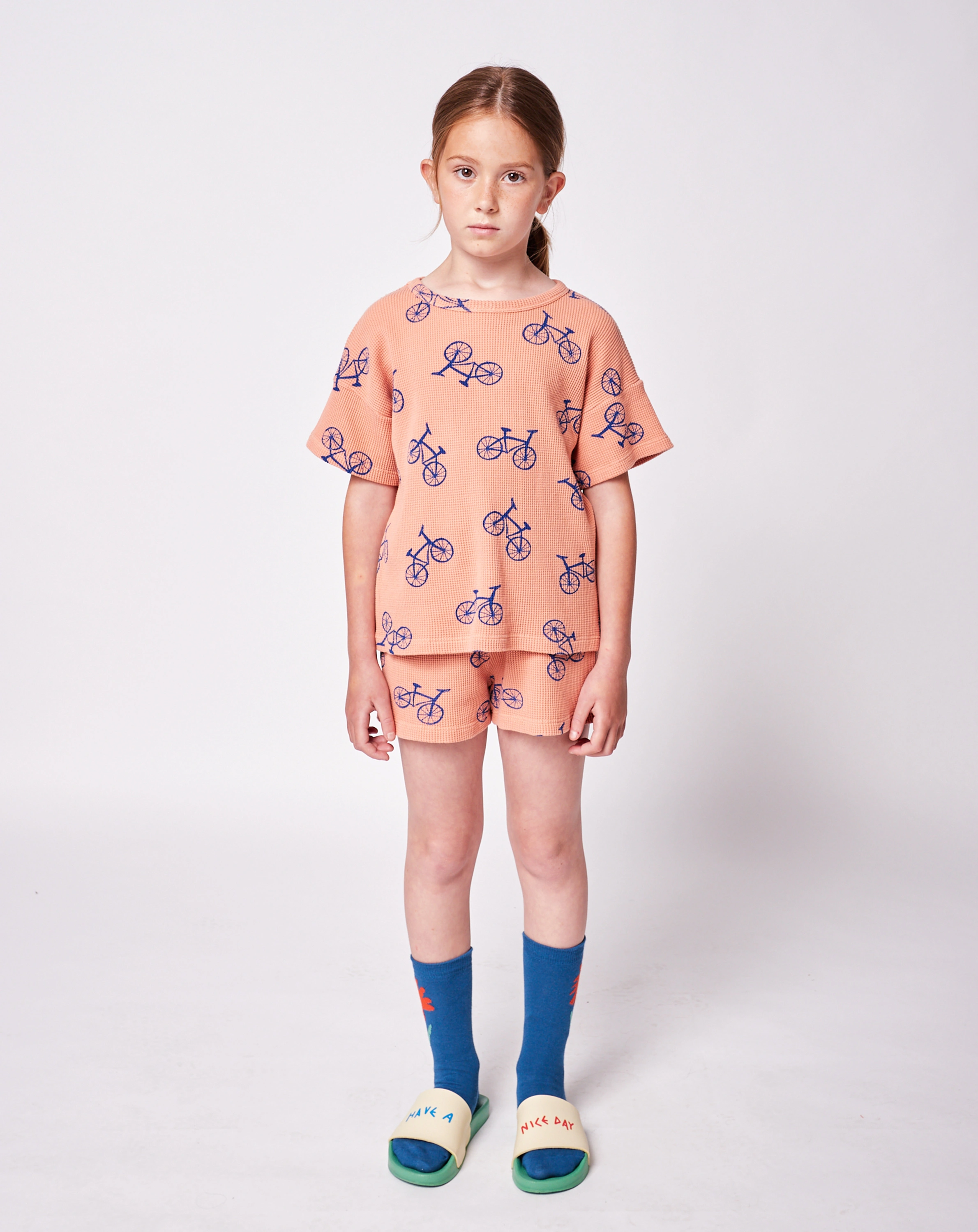 Jersey-Shorts BICYCLE in peach