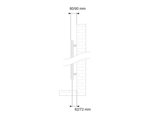 Sanotechnik designradiator Vienna 1117x600 mm wit