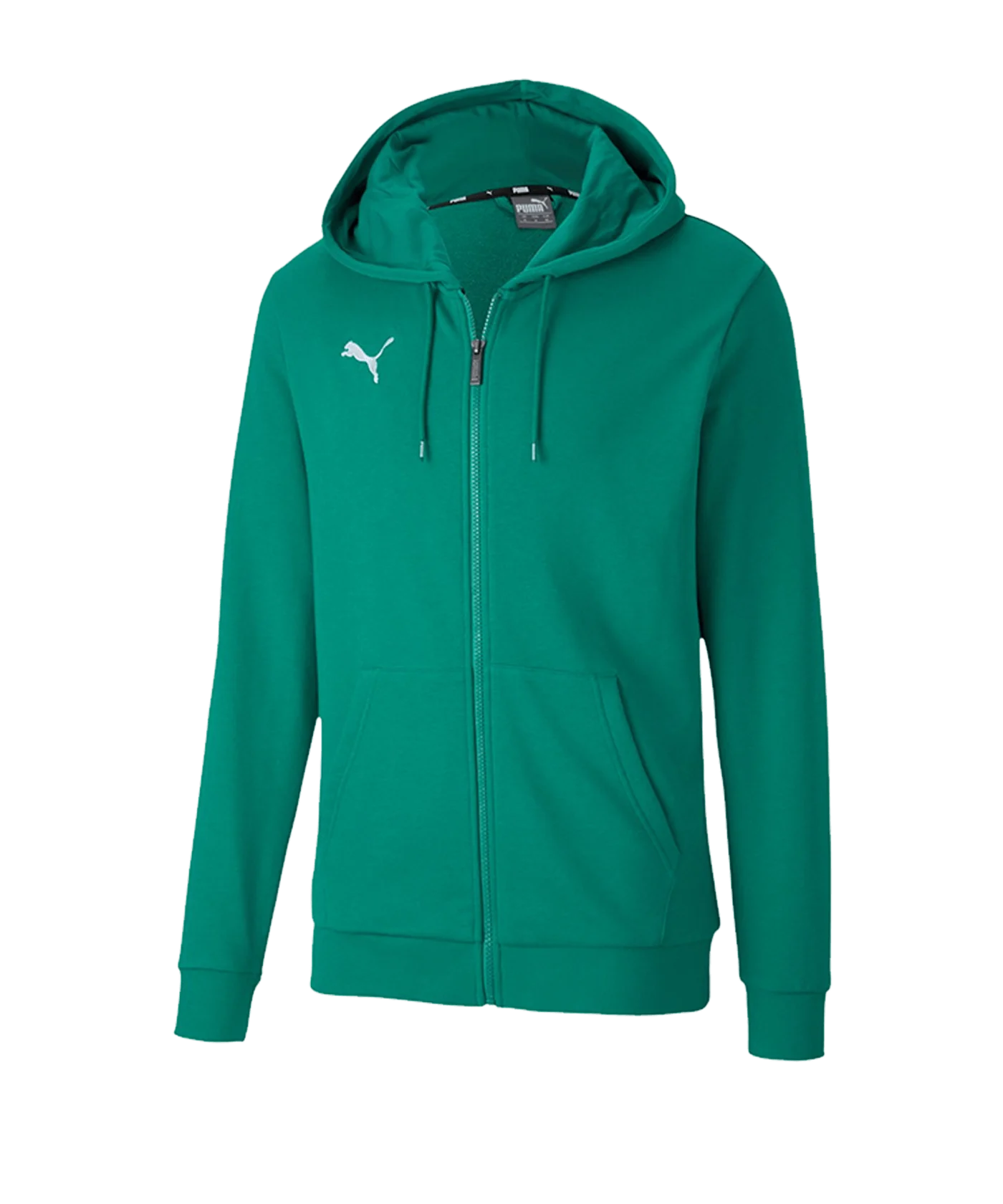 PUMA teamGOAL 23 Casuals Kapuzenjacke Grün F05